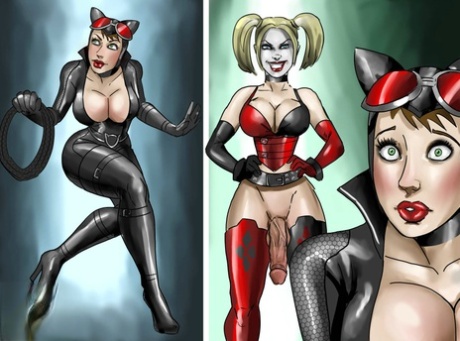 Harley Quinn modelo de arte imagen